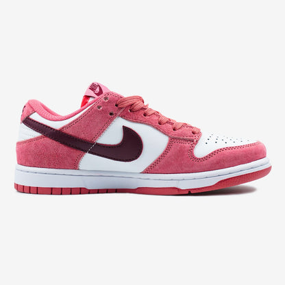Nike SB Low Dunk Red White Bordo