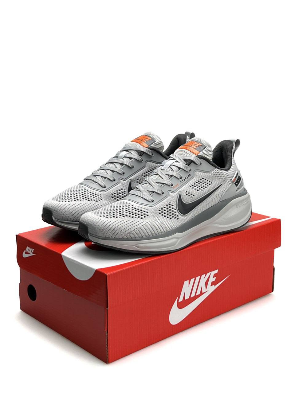 Nike Air Zoom x React Light Grey Orange