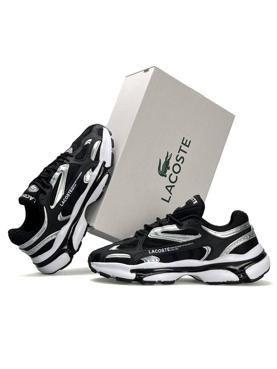 Lacoste L003 2K24 Black Silver White