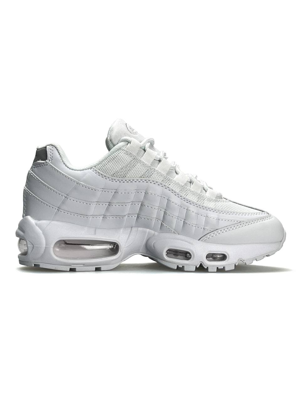 Nike Air Max 95 All White Grey