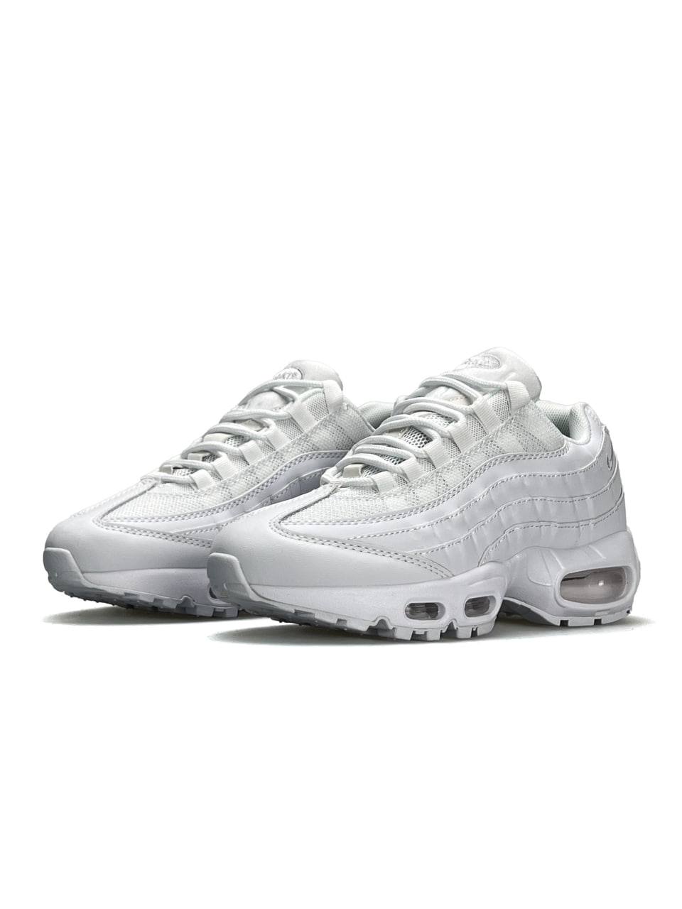 Nike Air Max 95 All White Grey