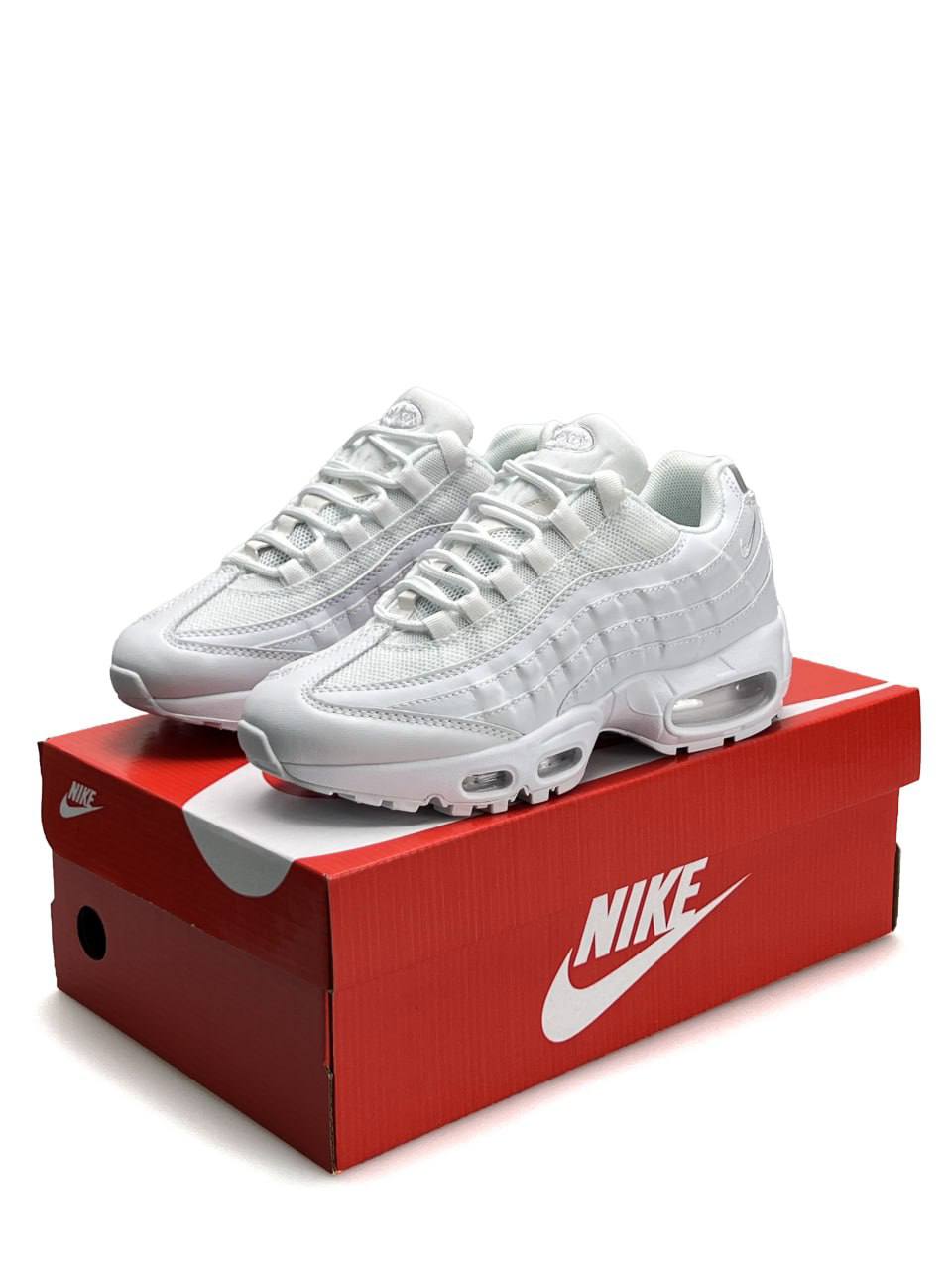 Nike Air Max 95 All White Grey