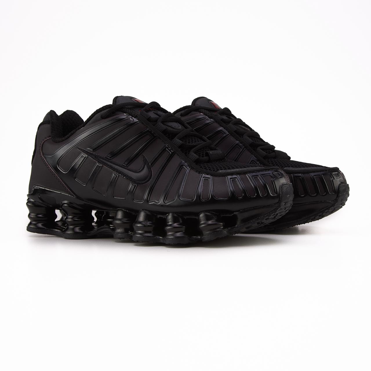Nike Shox TL Black Red / University Red Gradient