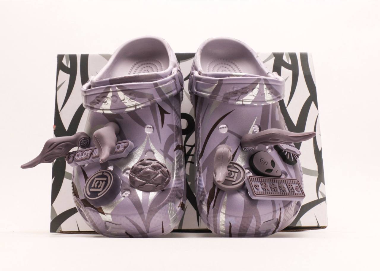 Clot x Crocs Violet