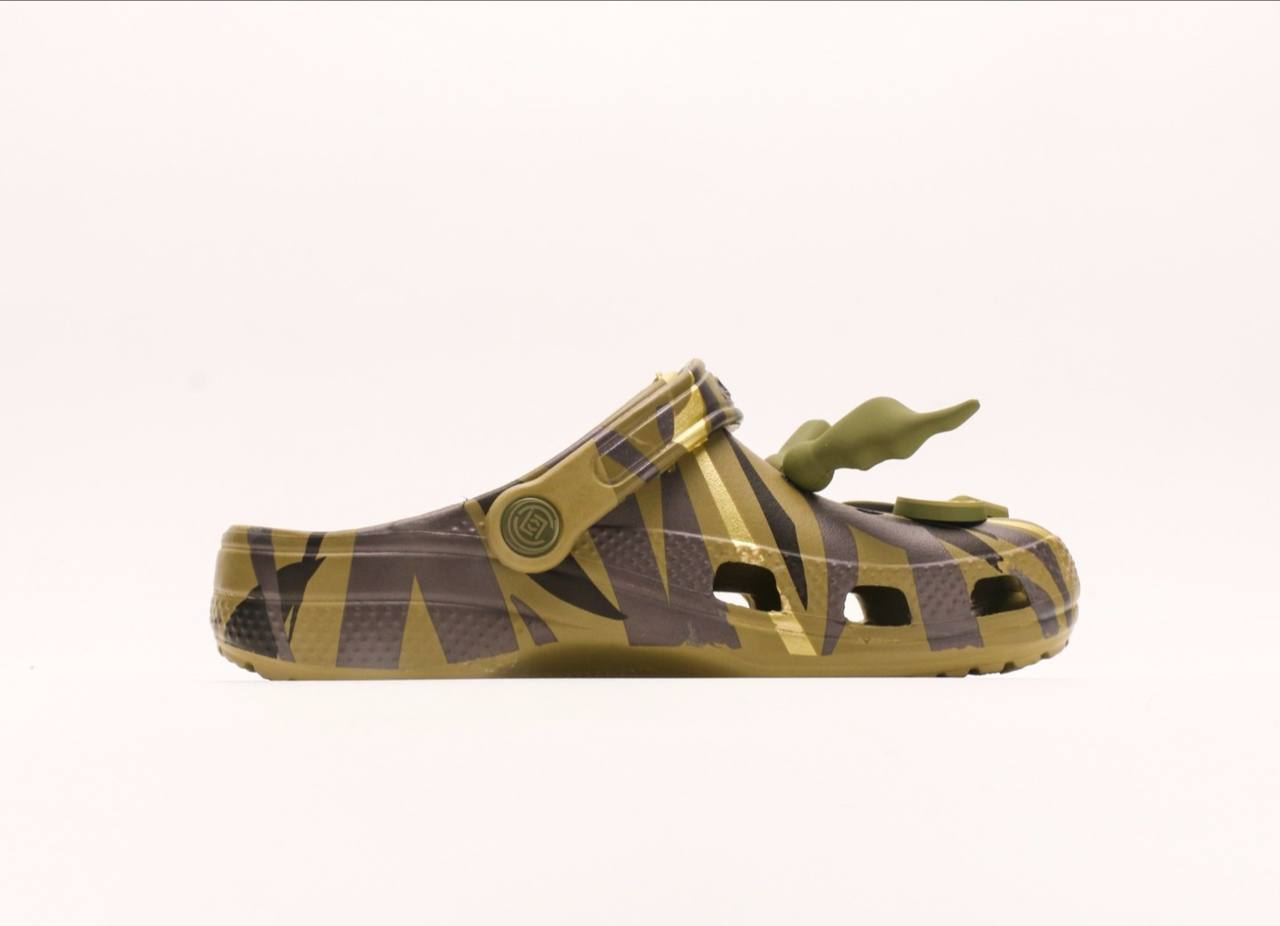 Clot x Crocs Olive
