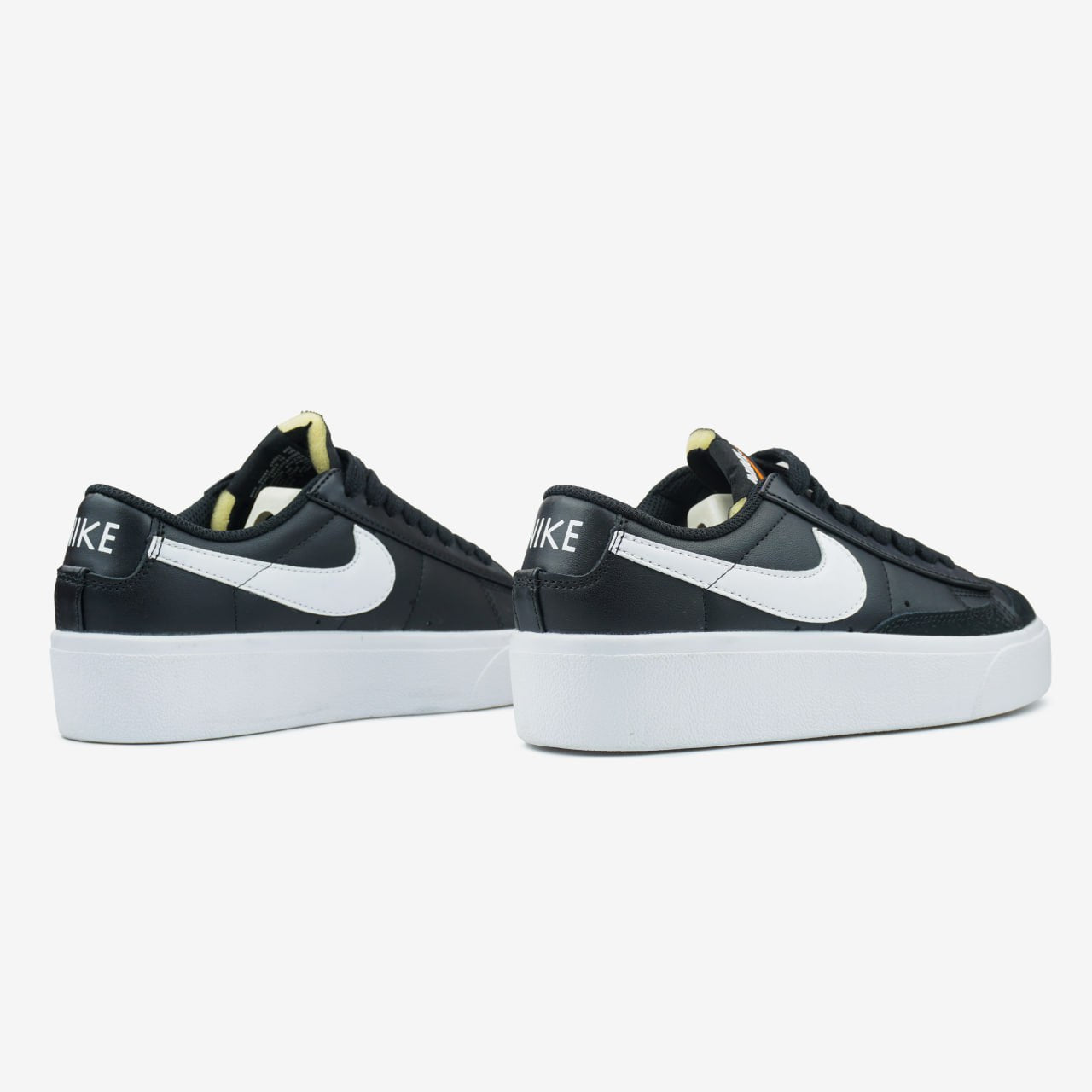 Nike Blazer Low Platform Black White