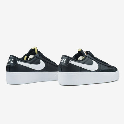 Nike Blazer Low Platform Black White