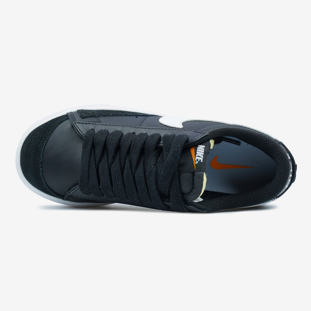 Nike Blazer Low Platform Black White