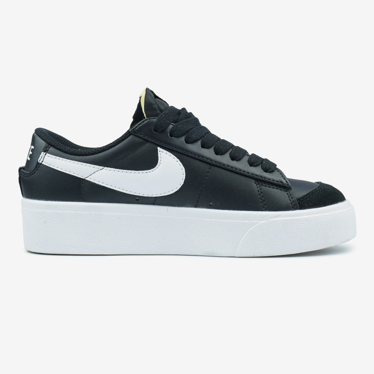Nike Blazer Low Platform Black White