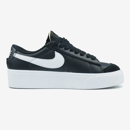 Nike Blazer Low Platform Black White
