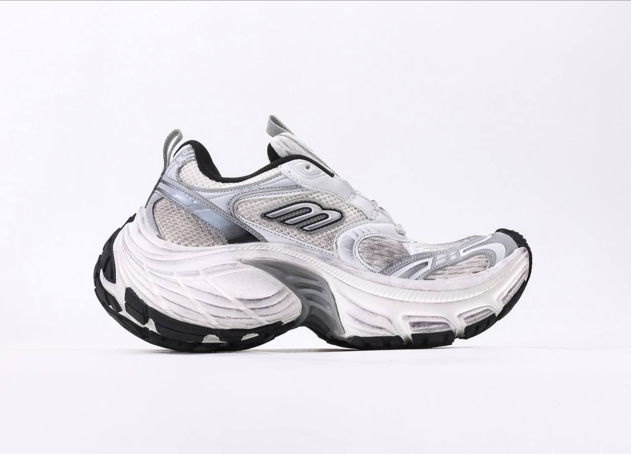 Balenciaga 10XL White Silver