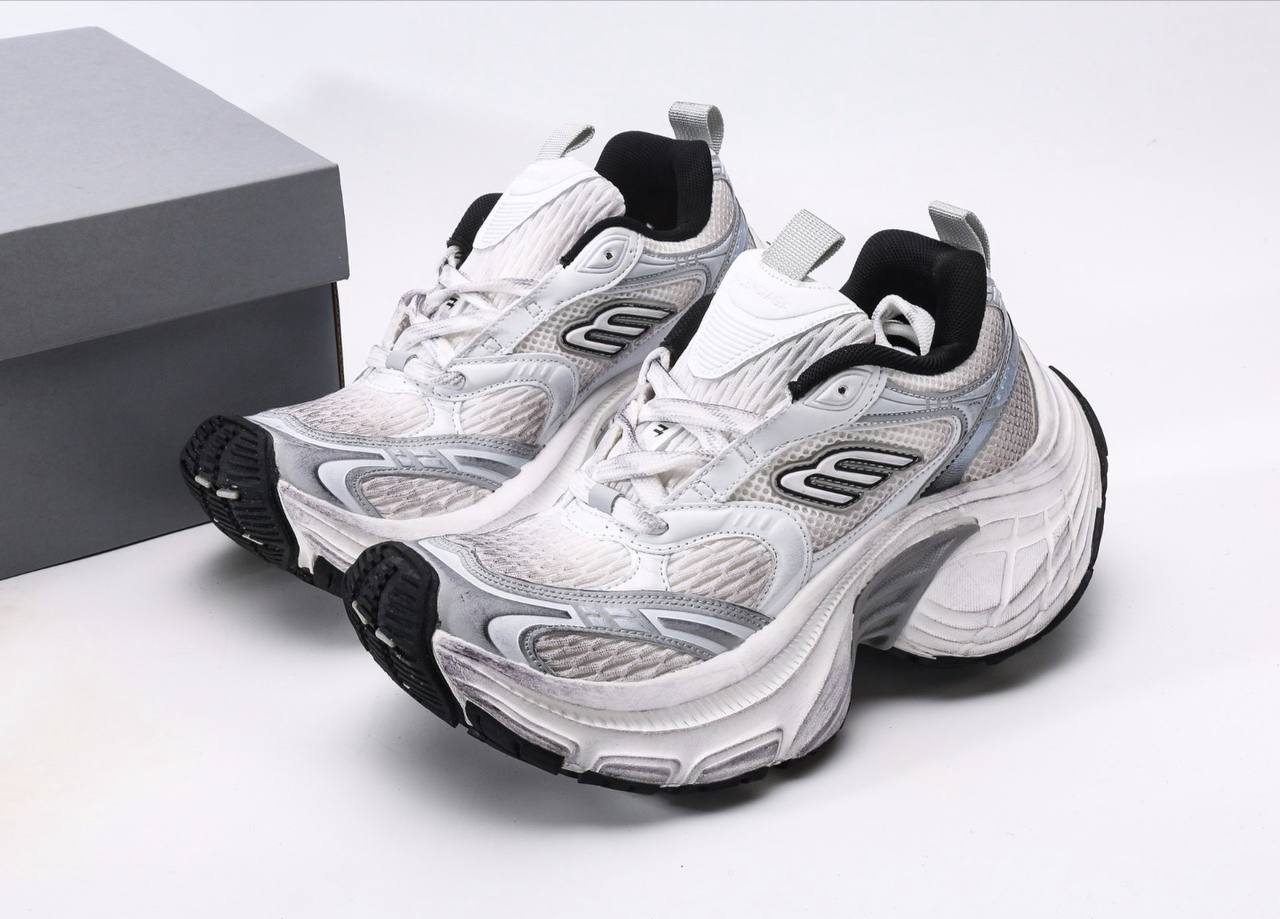Balenciaga 10XL White Silver