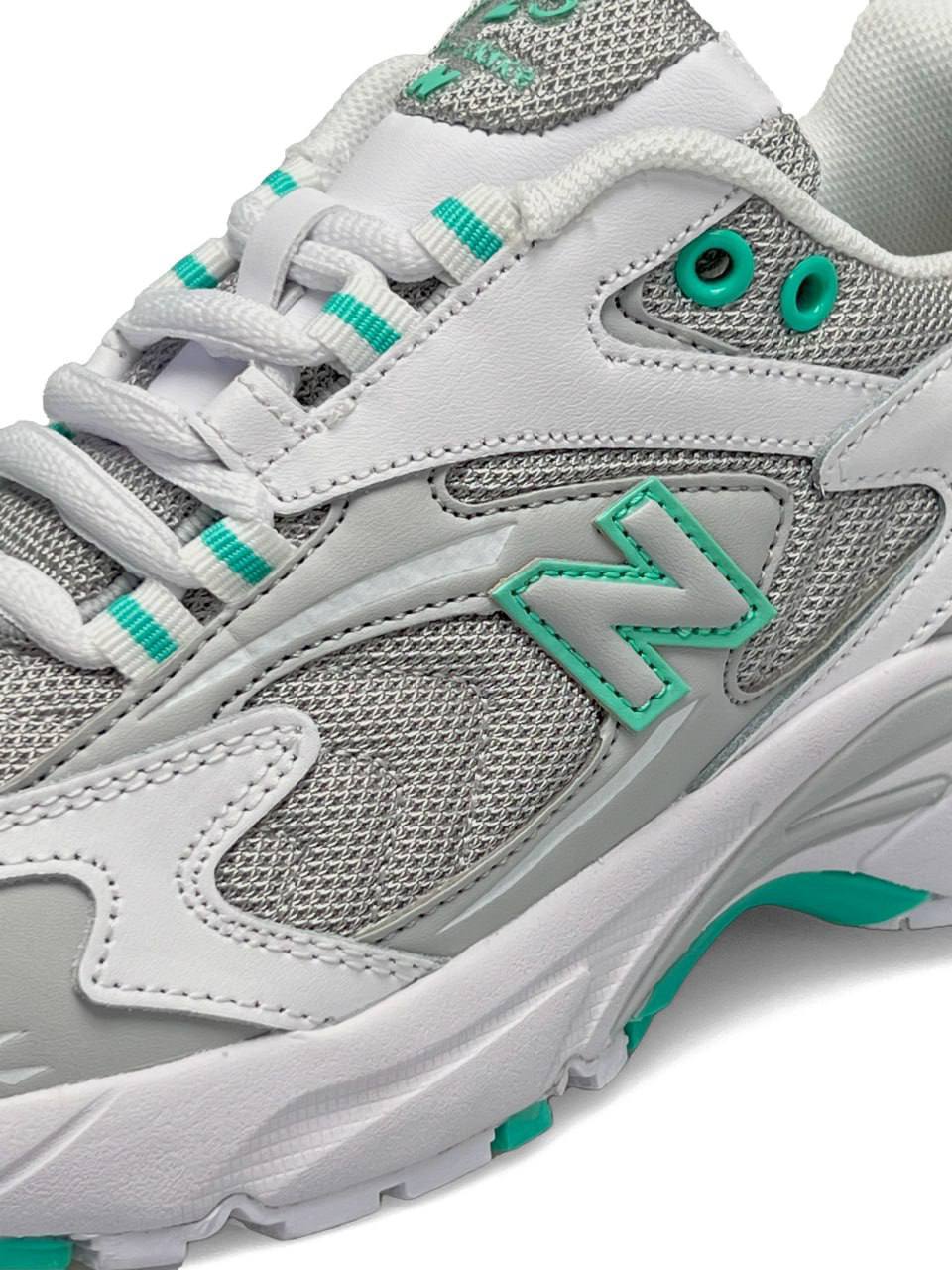New Balance 725 White Grey Mint