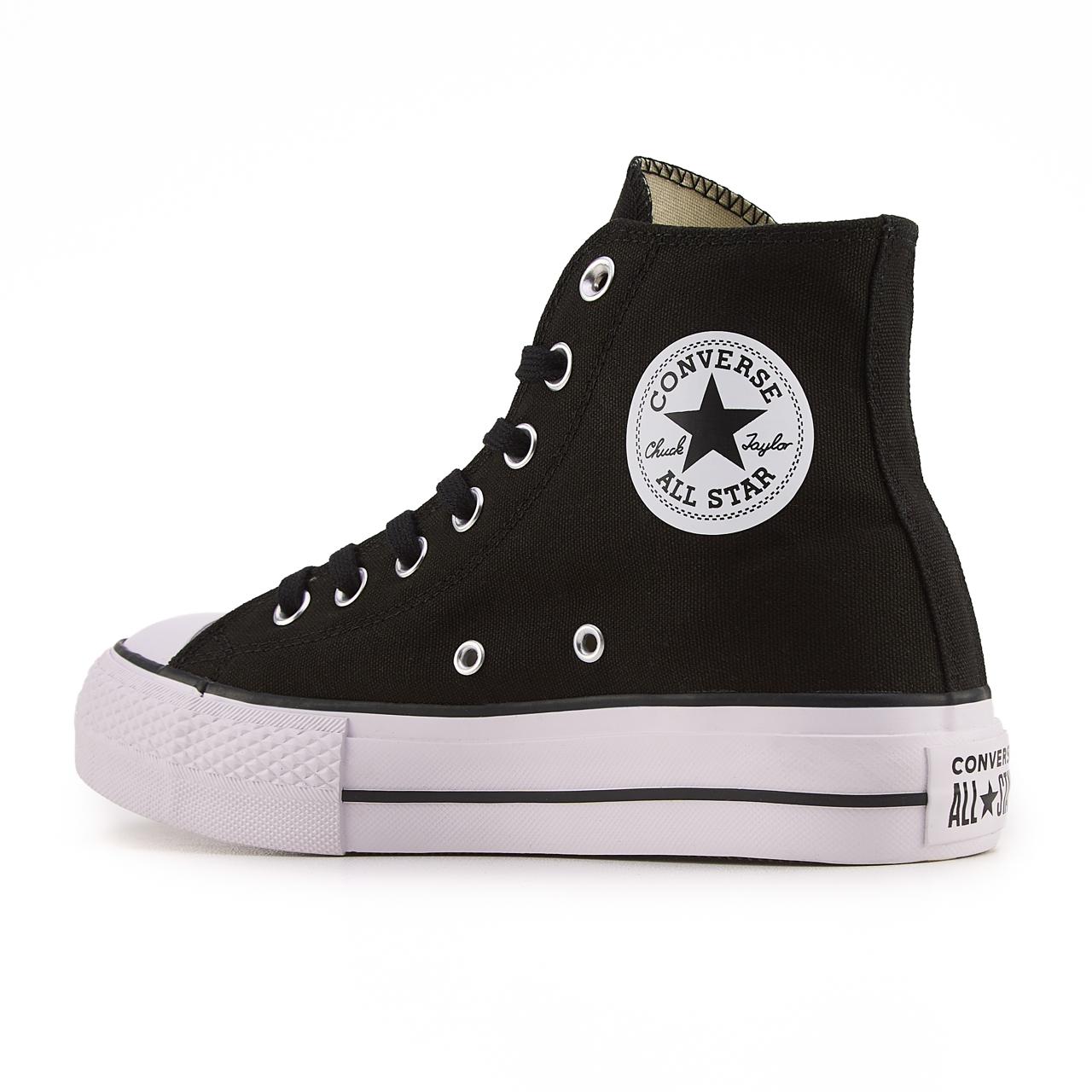 Converse Chuck Taylor All Star Lift High Black White