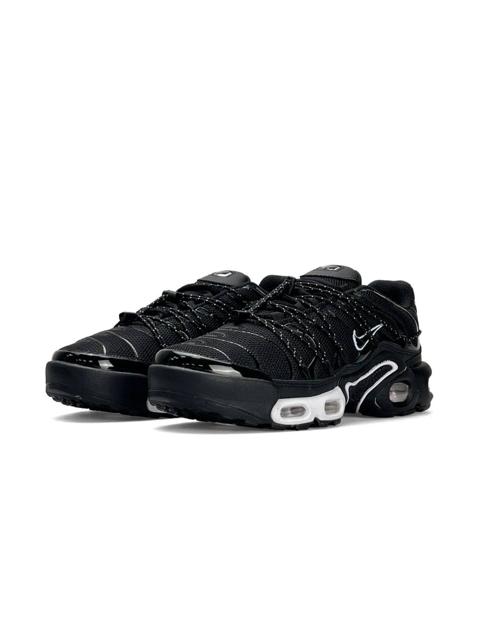 Nike Air Max Plus TN Lace Toggle Black White