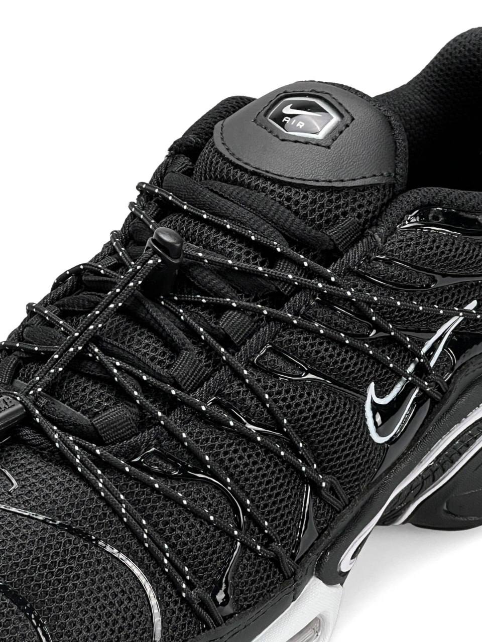 Nike Air Max Plus TN Lace Toggle Black White