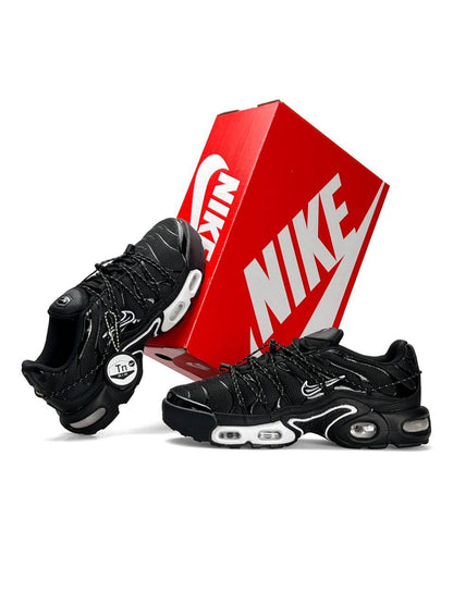 Nike Air Max Plus TN Lace Toggle Black White
