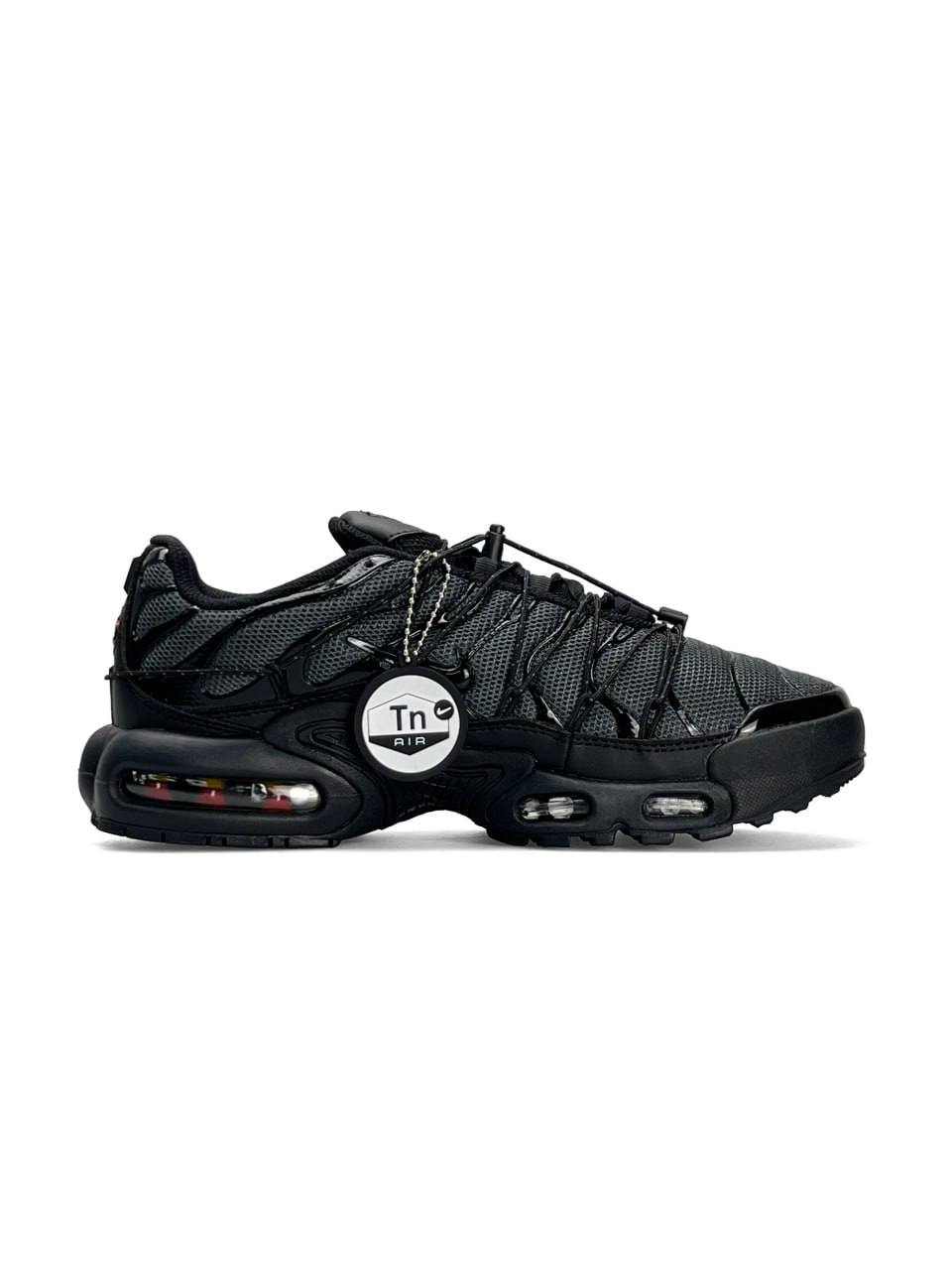 Nike Air Max Plus TN Lace Toggle Dark Grey Black