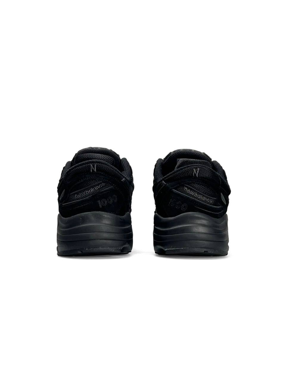 New Balance 1000 All Black Suede