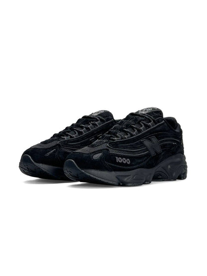New Balance 1000 All Black Suede