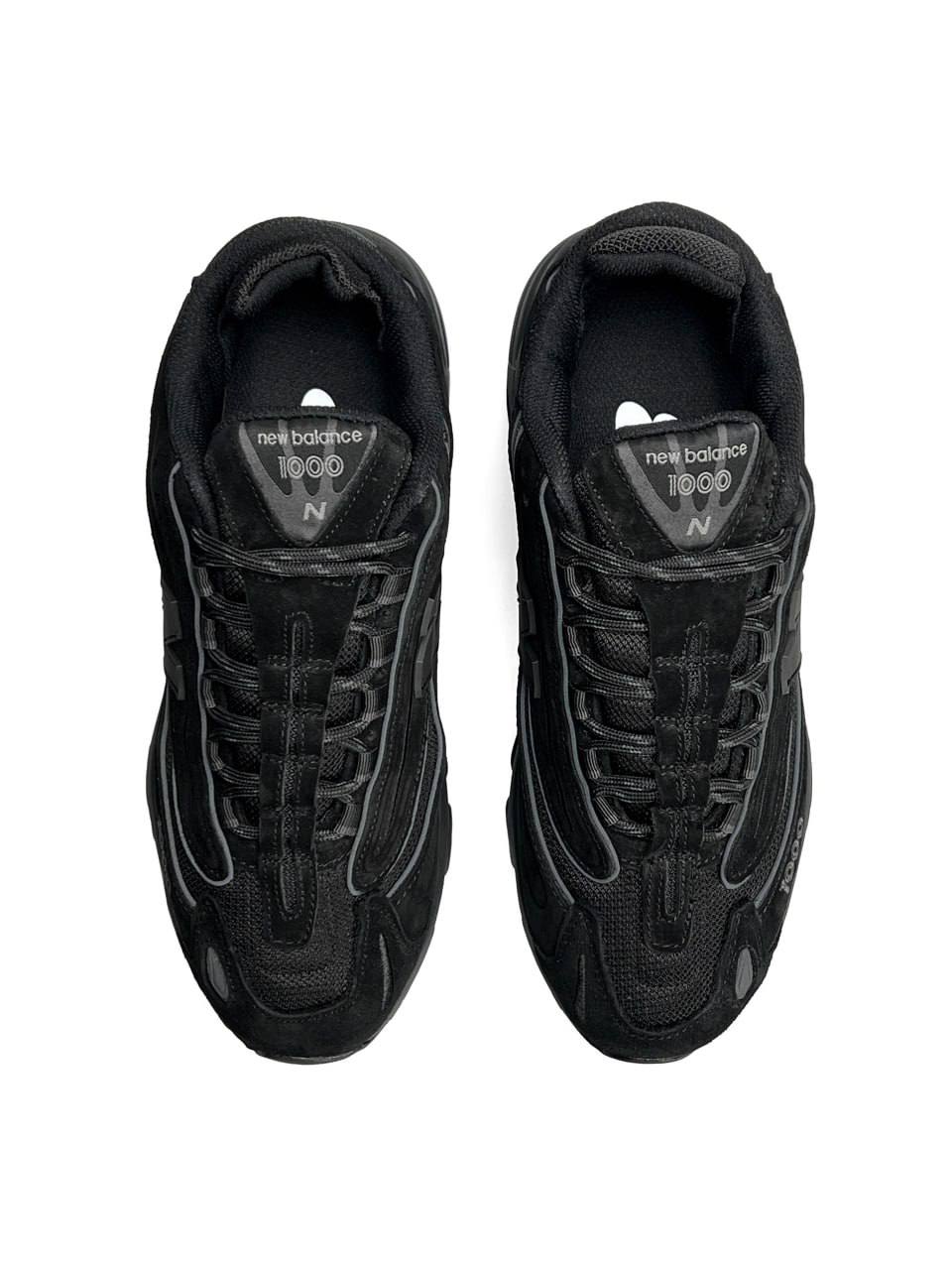 New Balance 1000 All Black Suede
