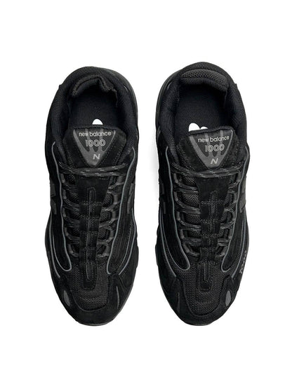 New Balance 1000 All Black Suede