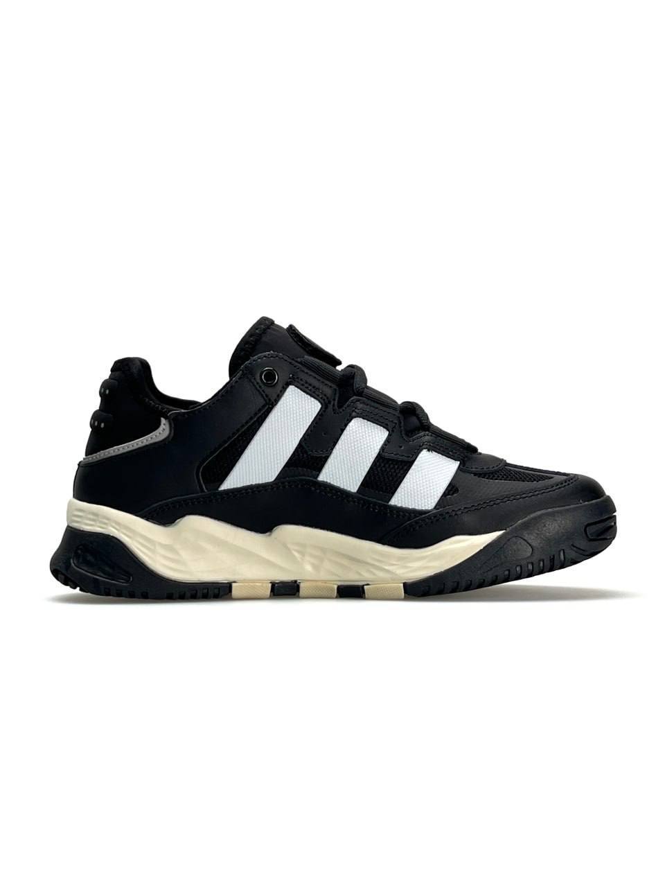 Adidas Niteball Black White Leather