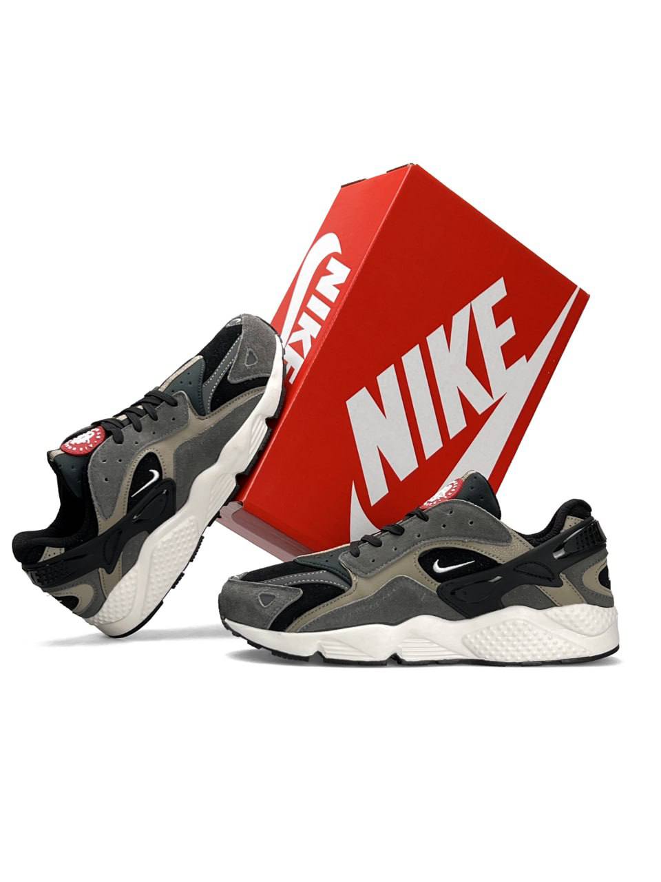 Nike Air Huarache Grey Black