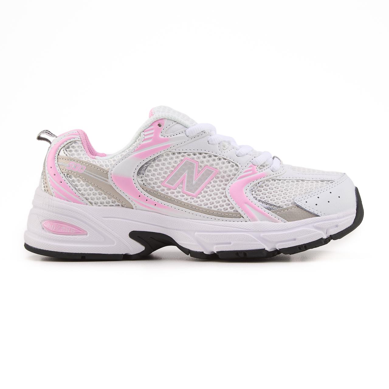 New Balance 530 White Pink Silver