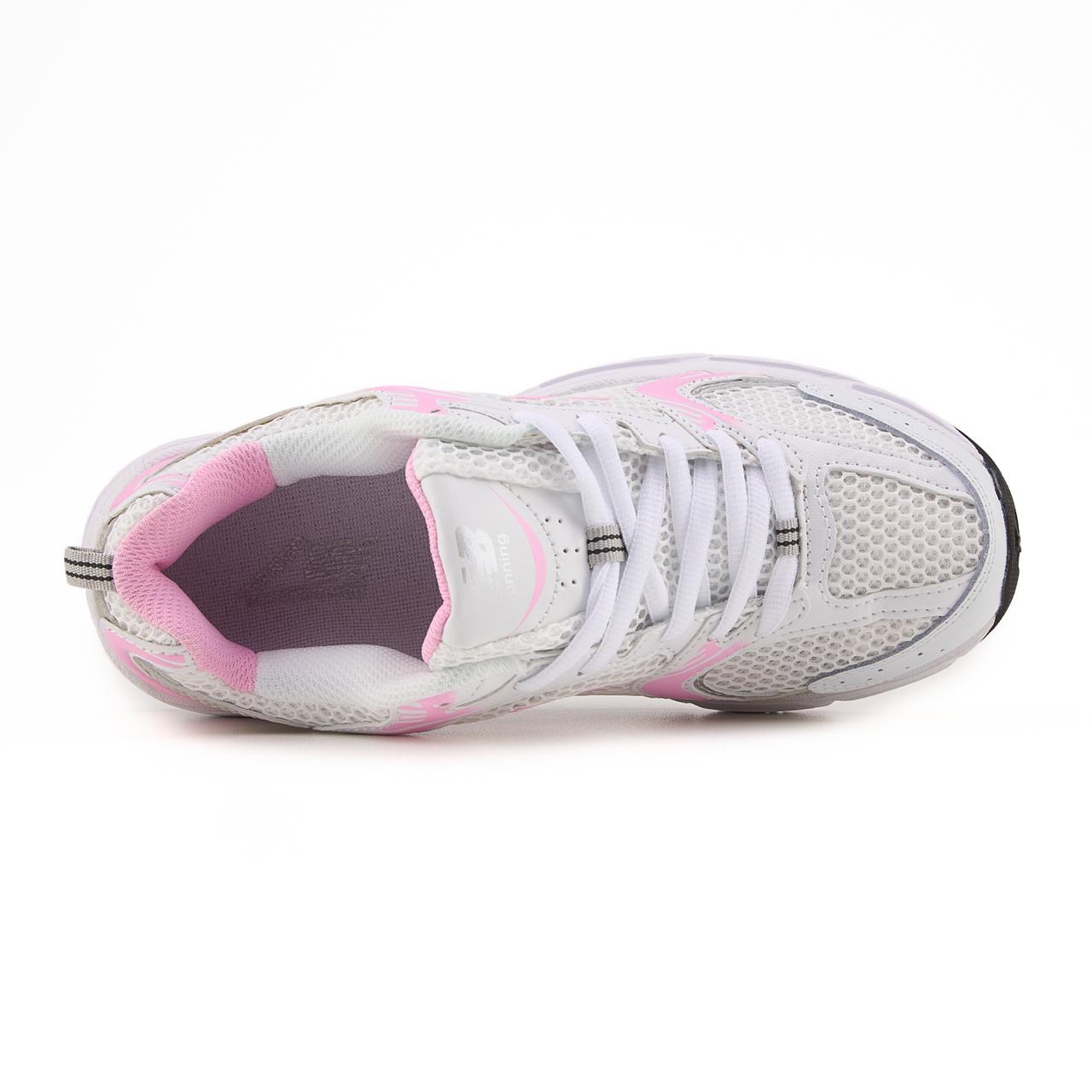 New Balance 530 White Pink Silver