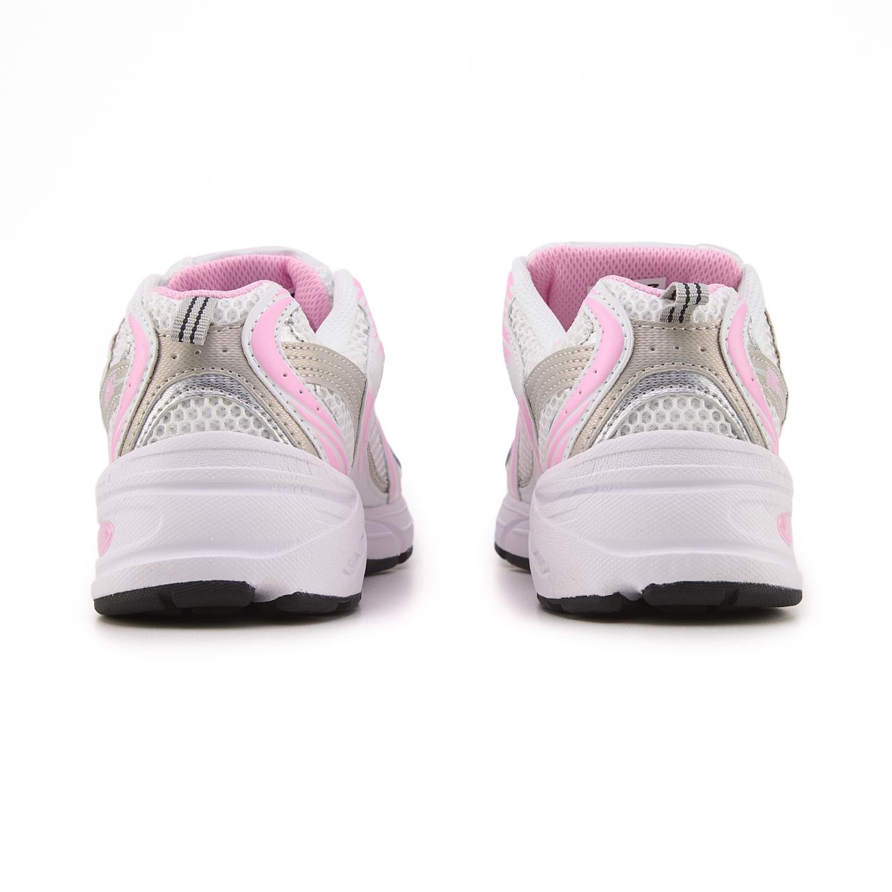 New Balance 530 White Pink Silver