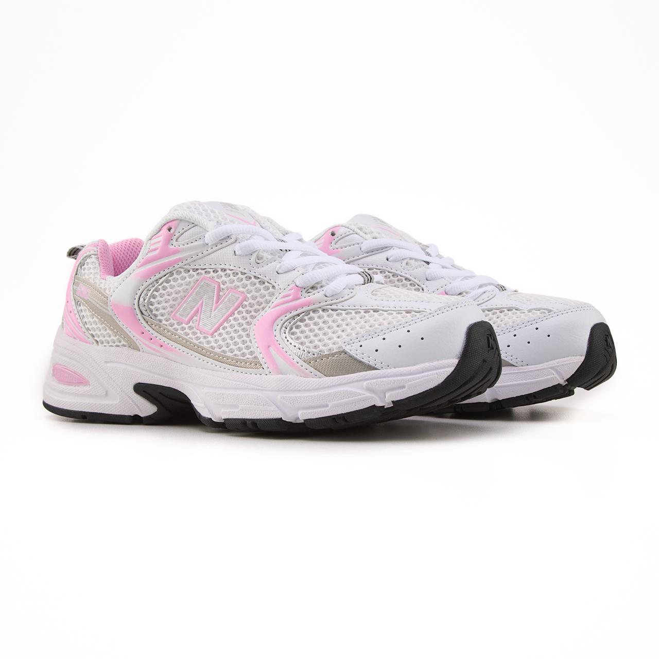 New Balance 530 White Pink Silver