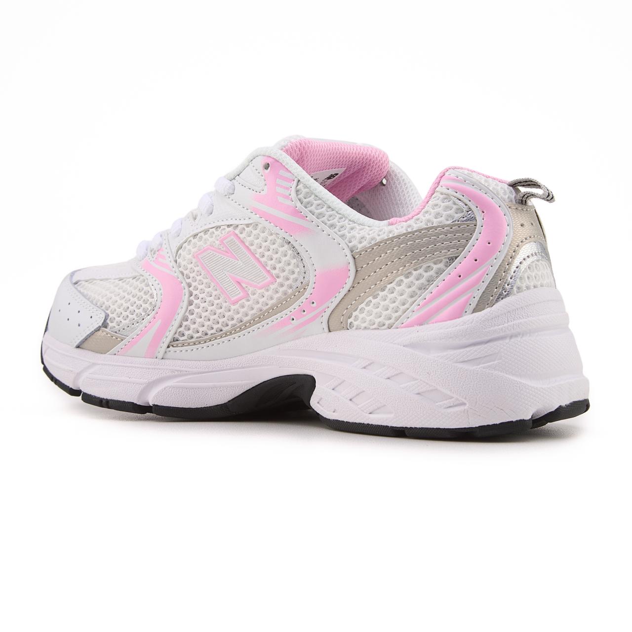 New Balance 530 White Pink Silver