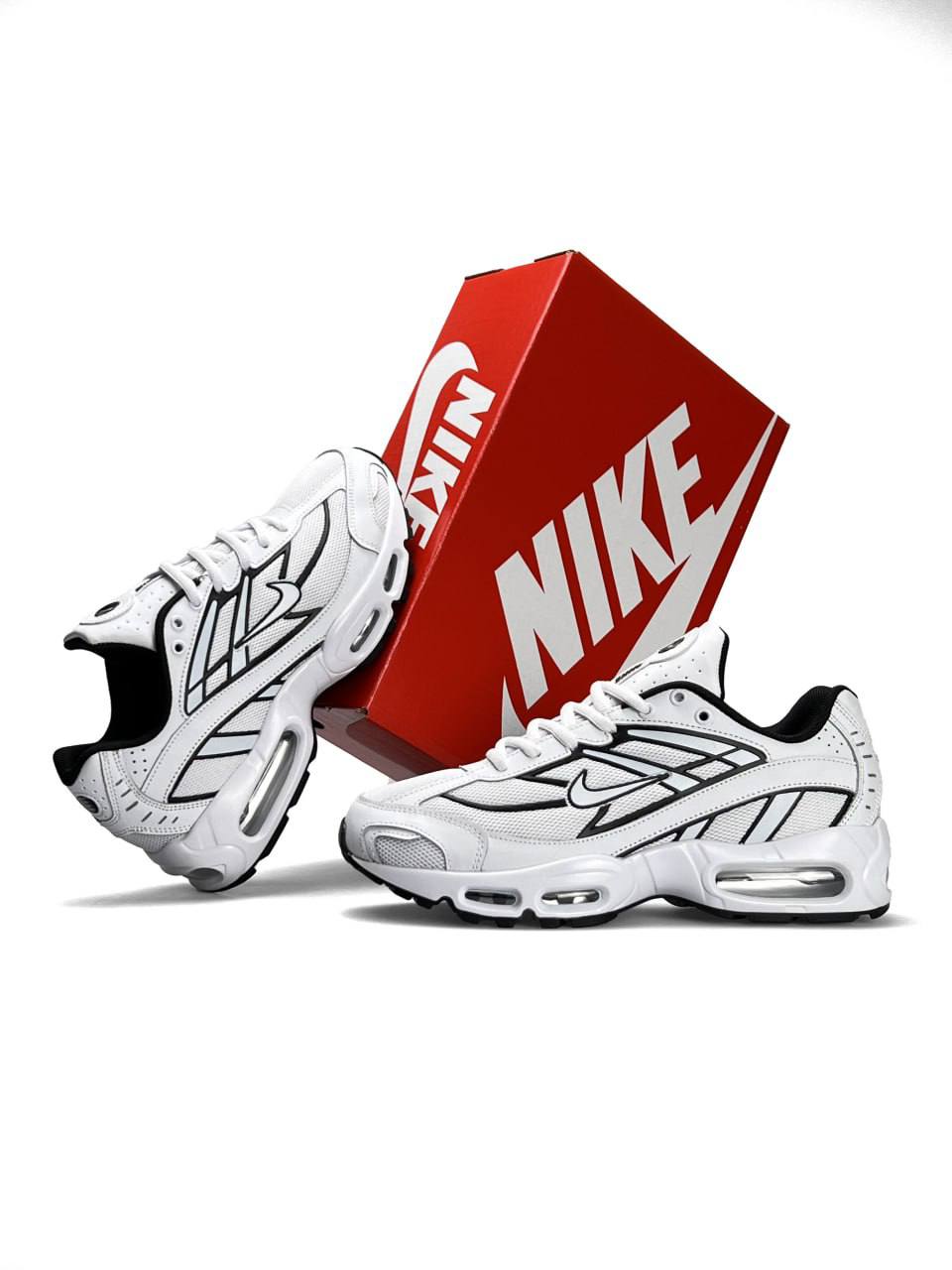 Nike Shox Ride White Black