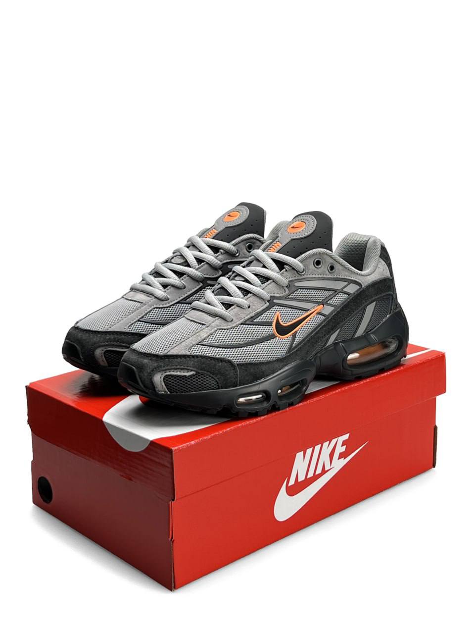 Nike Shox Ride Grey Black Orange / Dark Grey