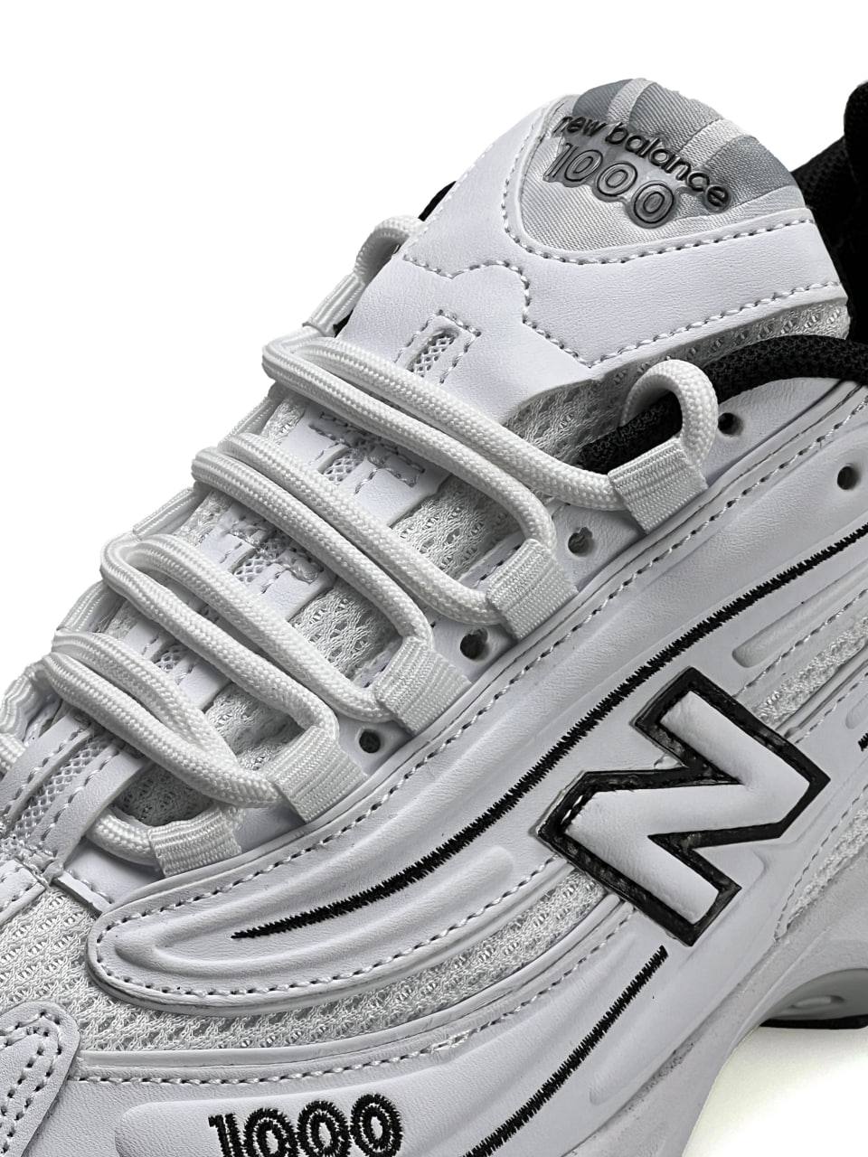 New Balance 1000 White Black II