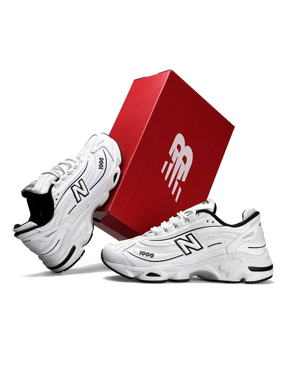 New Balance 1000 White Black II