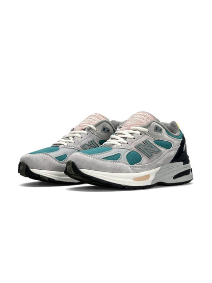 New Balance 991 Grey Turquoise