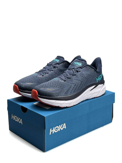 HOKA Clifton 8 Navy White