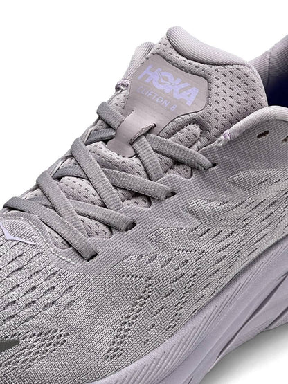 HOKA Clifton 8 Light Purple Grey