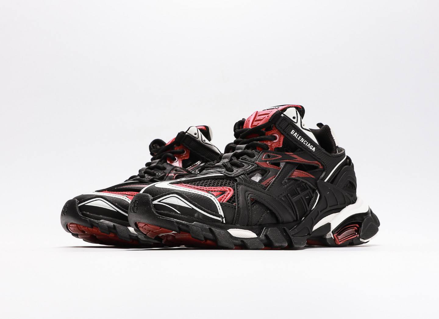 Balenciaga Track 2 Trainer Black Red