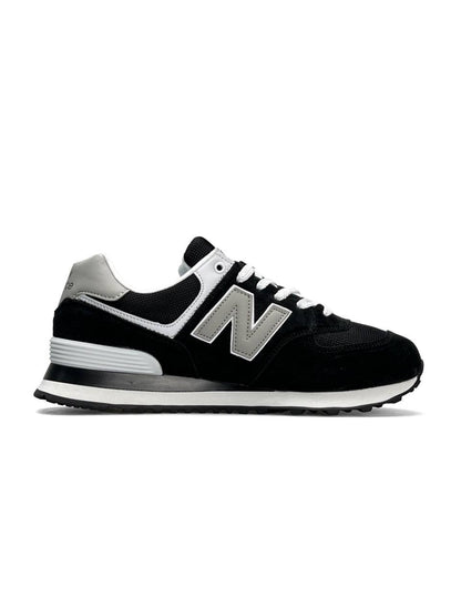New Balance 574 Black Grey White