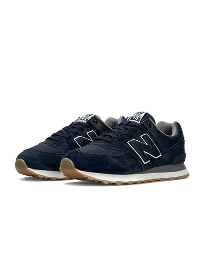 New Balance 574 Navy White