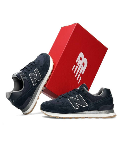 New Balance 574 Navy White