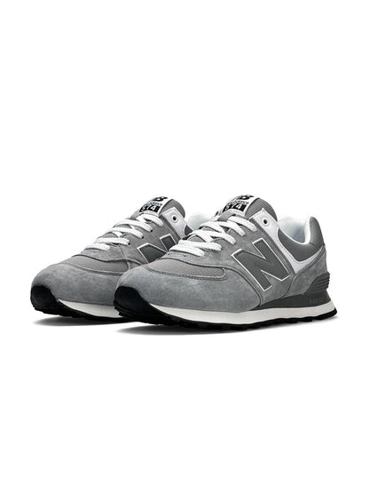 New Balance 574 Light Grey White