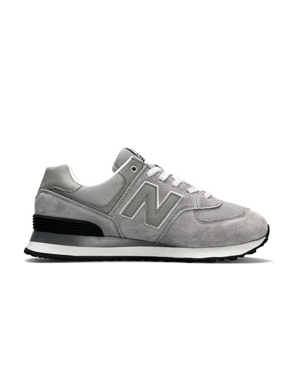 New Balance 574 Light Grey Black