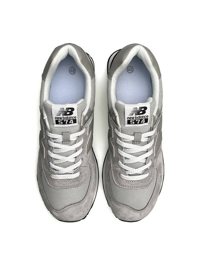 New Balance 574 Light Grey Black