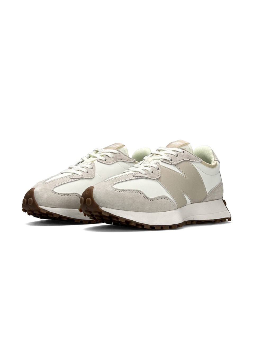 New Balance 327 Beige White