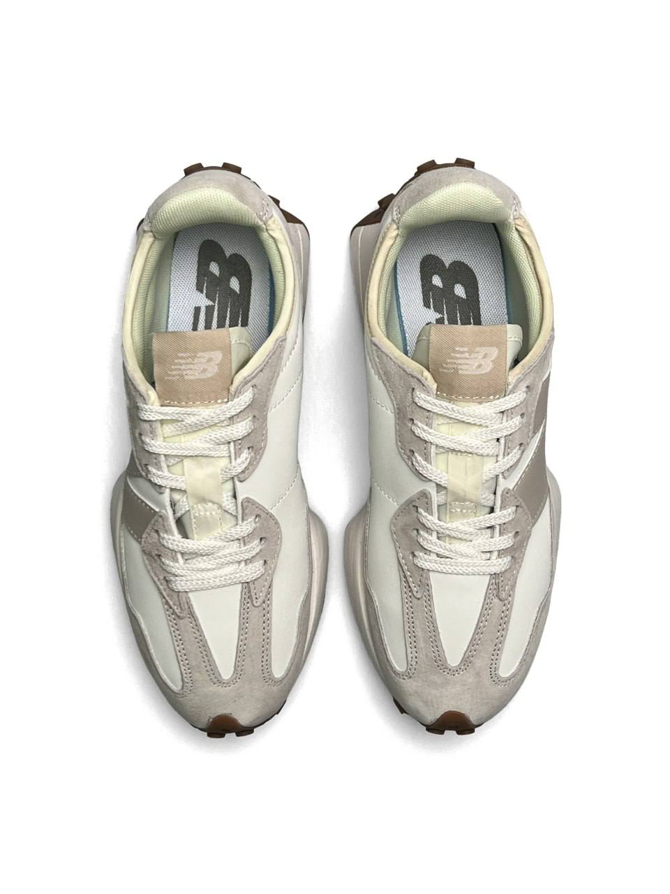 New Balance 327 Beige White