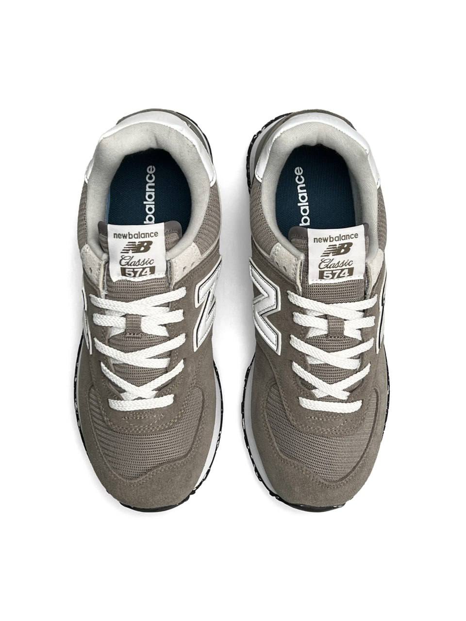 New Balance 574 Brown White